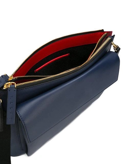 Shop Marni Pocket Shoulder Bag