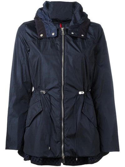 Moncler Lotus Lightweight Jacket In Navy