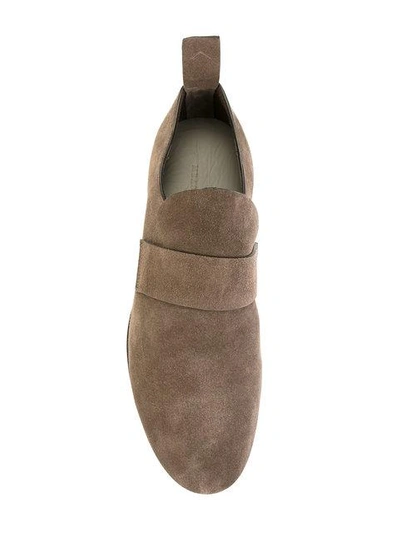 Shop Measponte Minimal Loafers In Brown