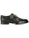 GUCCI studded monk strap shoes,449948ARP0011864269