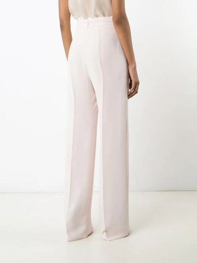 Shop Brandon Maxwell - Flared Tailored Trousers