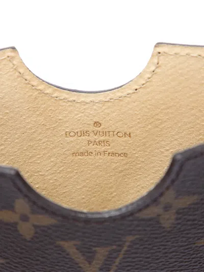 Pre-owned Louis Vuitton 2010 Monogram Ipad Case In Brown