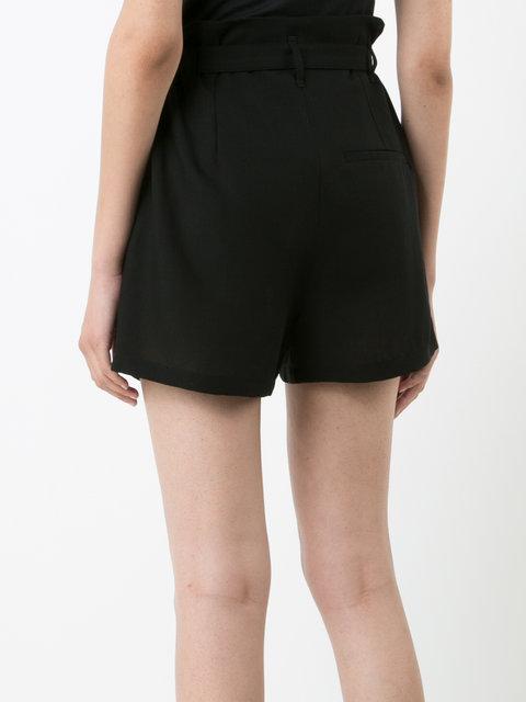Ann Demeulemeester Black Belted Shorts | ModeSens