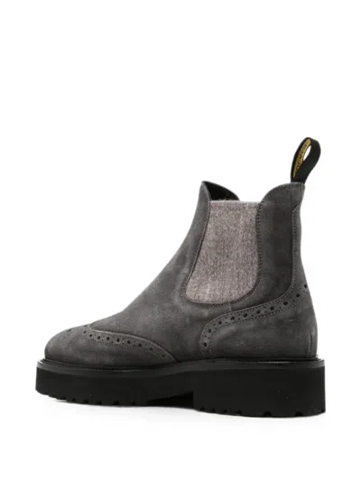 Doucal's Philadelphia Rs Chelsea Boots In Gray