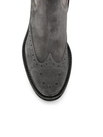 Doucal's Philadelphia Rs Chelsea Boots In Gray