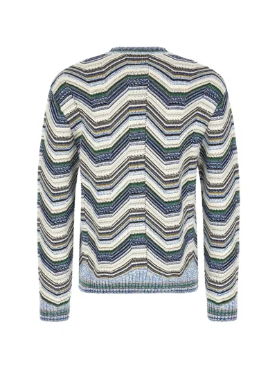 GEOMETRIC ZIGZAG SWEATER