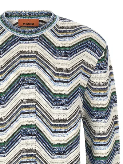 GEOMETRIC ZIGZAG SWEATER