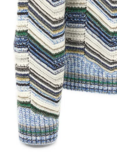 GEOMETRIC ZIGZAG SWEATER