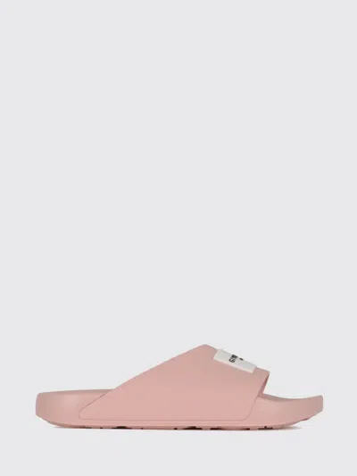 Givenchy Rubber Slippers Open Toe Flat Sole In Pink