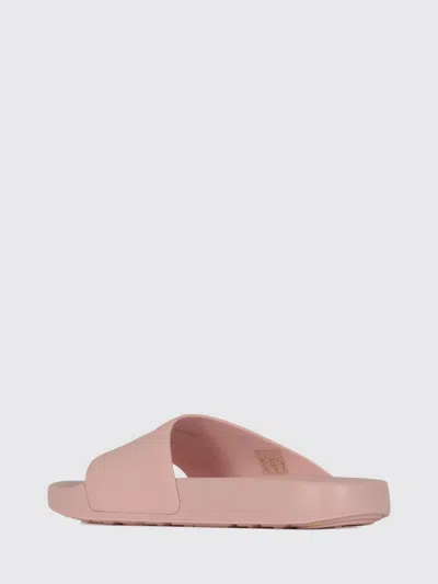 Givenchy Rubber Slippers Open Toe Flat Sole In Pink