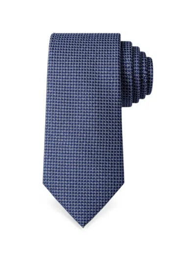 Etiem Textil S.l. Geometric-pattern Tie In Blue
