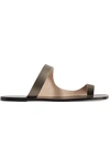 ATP ATELIER Dina cutout metallic leather sandals