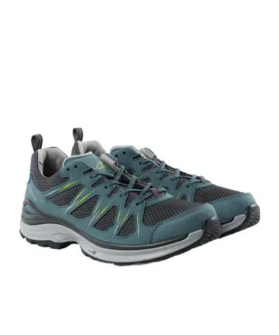 Lowa Panelled Mesh-insert Sneakers In Green