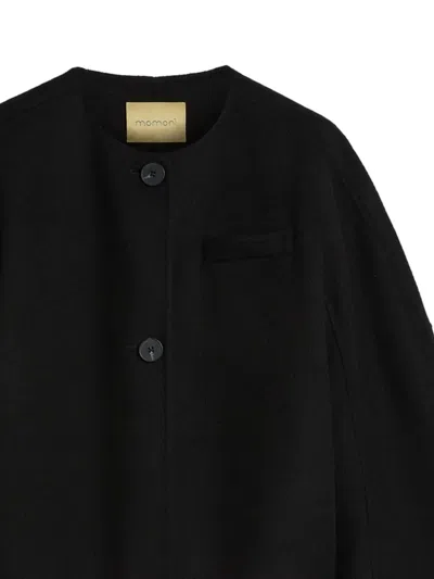 Momoní Apache Buttoned Jacket In Black