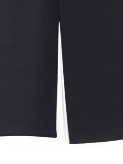 Alysi Rectangular Scarf In Black
