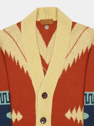 Alanui Patterned Button Cardigan In Multi