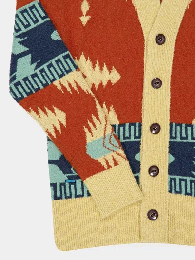 Alanui Patterned Button Cardigan In Multi
