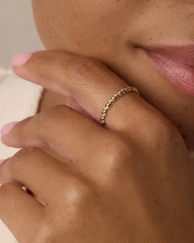Gorjana 14k Diamond Crew Ring