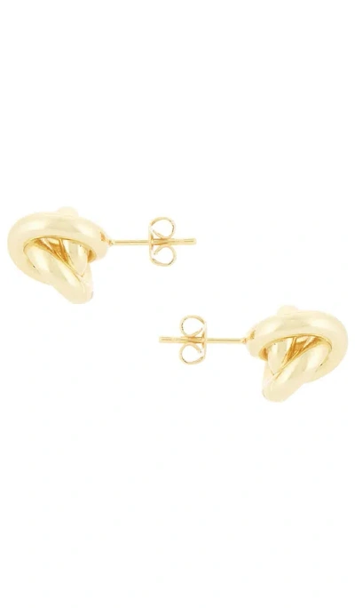 Shashi Knot Stud Earrings In 골드