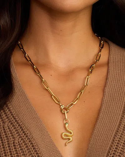 Gorjana Snake Statement Charm