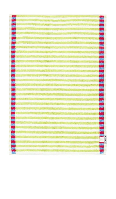 Dusen Dusen Lanternfly Stripe Bathmat In Multi