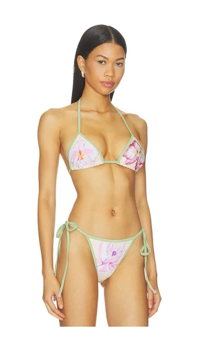 Juliet Johnstone The Bailey String Bikini Top In Multi
