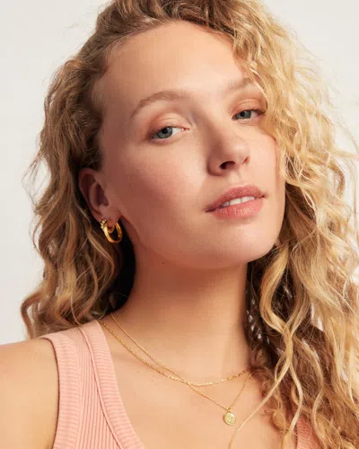 Gorjana Rose Hoops