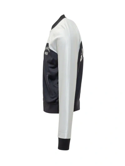 Givenchy Two-toned Zipped Track Jacket In Multi
