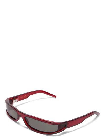 Rick Owens Fog Rectangular Frame Sunglasses In Multi