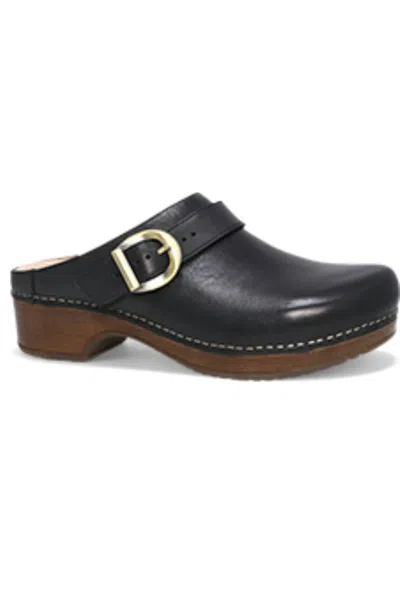 Dansko Baylor Platform Mule In Black