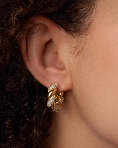 Gorjana Crew Shimmer Hoops