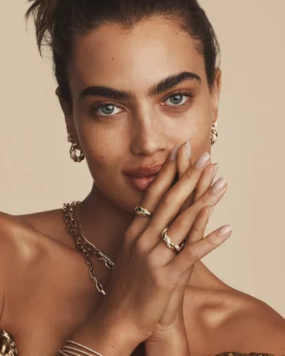 Gorjana Crew Shimmer Hoops