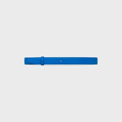 Celine Reversible Strap 25mm In Taurillon In Multi