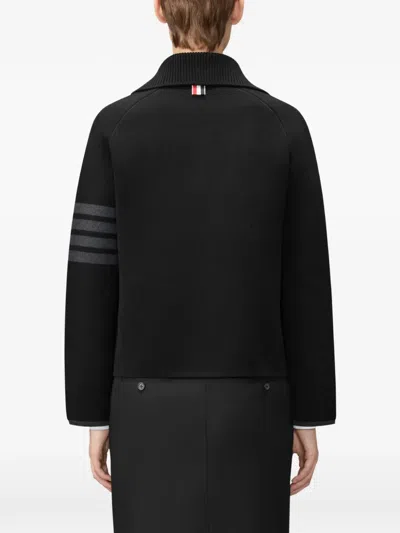 Thom Browne Patch-pocket Jacket In Black