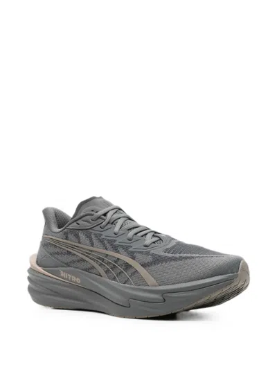 Puma Deviate Nitro 4 Sneakers In Gray