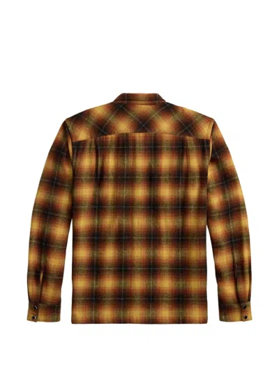 Rrl Plaid Button Shirt In Multi