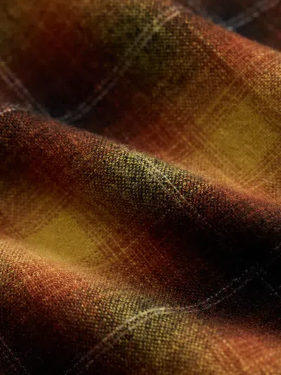 Rrl Plaid Button Shirt In Multi