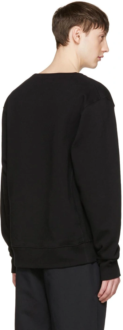 Shop Stella Mccartney Black 'nice One' Sweatshirt