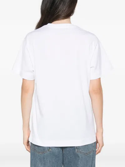 Givenchy Logo-embroidered Boxy-fit T-shirt In White