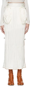 LOEWE White Crinkled Skirt