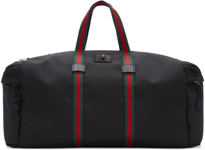 Shop Gucci Black Techpack Duffle Bag