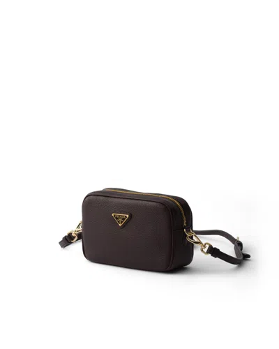 Prada Leather Mini-bag In Brown