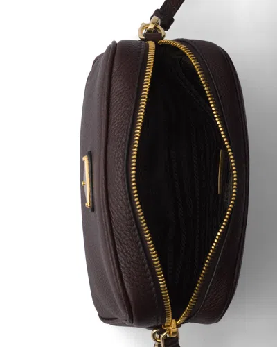 Prada Leather Mini-bag In Brown