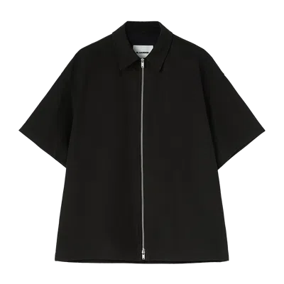 Jil Sander Men Black 201 Shirt In Black
