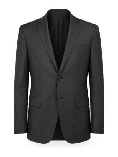 Corneliani Mantua Flap-pocket Blazer In Gray