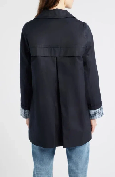 Sam Edelman Swing Button-up Jacket In Navy