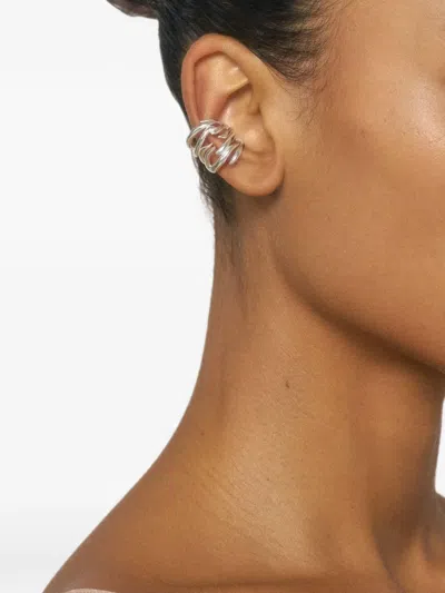Panconesi Ritorto Ear Cuff In Silver