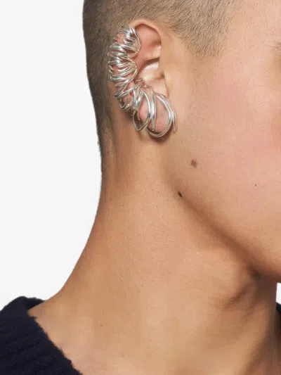 Panconesi Ritorto Ear Cuff In Silver