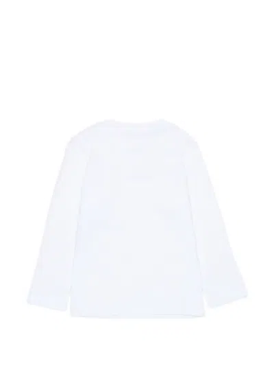 Dsquared2 Logo-print Long-sleeve T-shirt In White