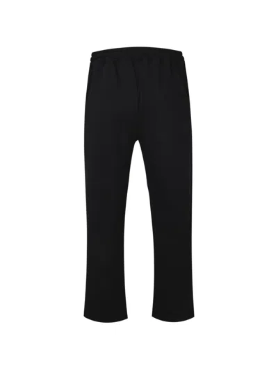 Exit Society Drawstring-waist Track Pants In Black